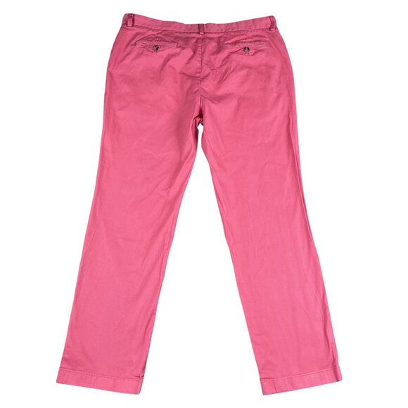 Vineyard Vines by Shep & Ian Mens Pink Khaki Pants Sz 38 x 30 (Inseam on tag is - Picture 2 of 6